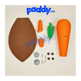 Bàn Cào Móng Mèo FOFOS Hình Trụ Cà Rốt - Paddy Pet Shop
